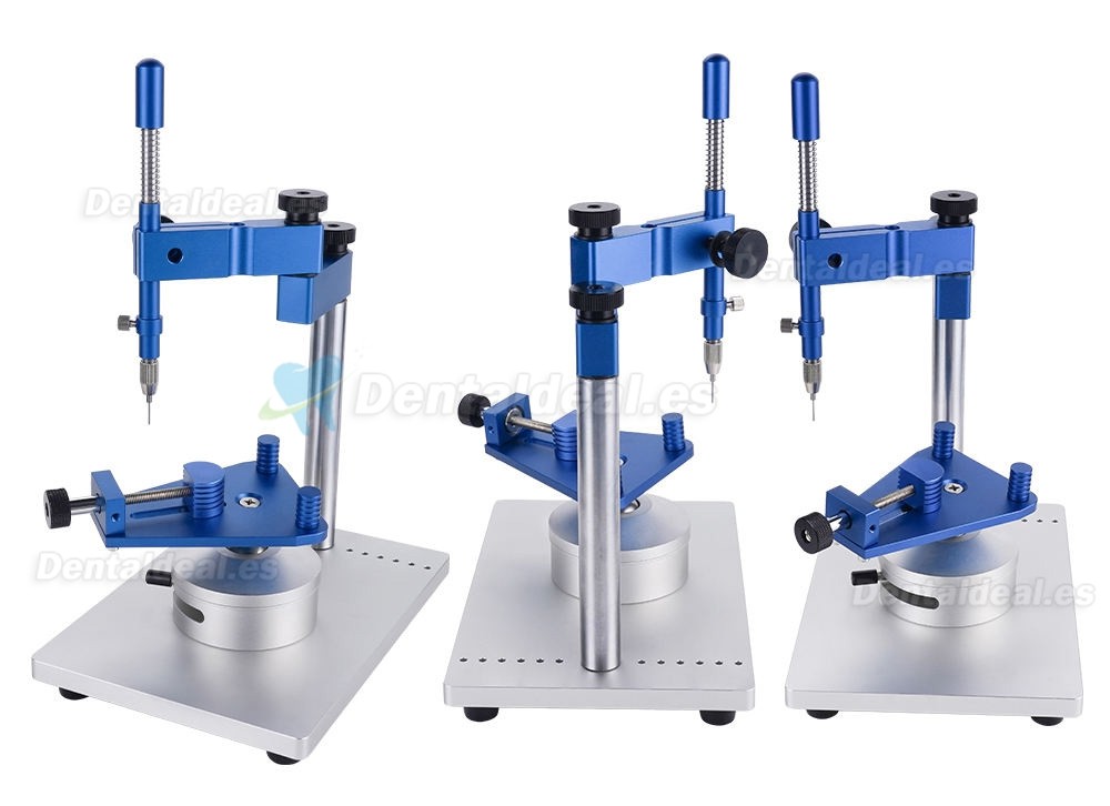 Srefo Paralel&oacute;metro Dental Totalmente Ajustable para Laboratorio de Aleaci&oacute;n de Aluminio